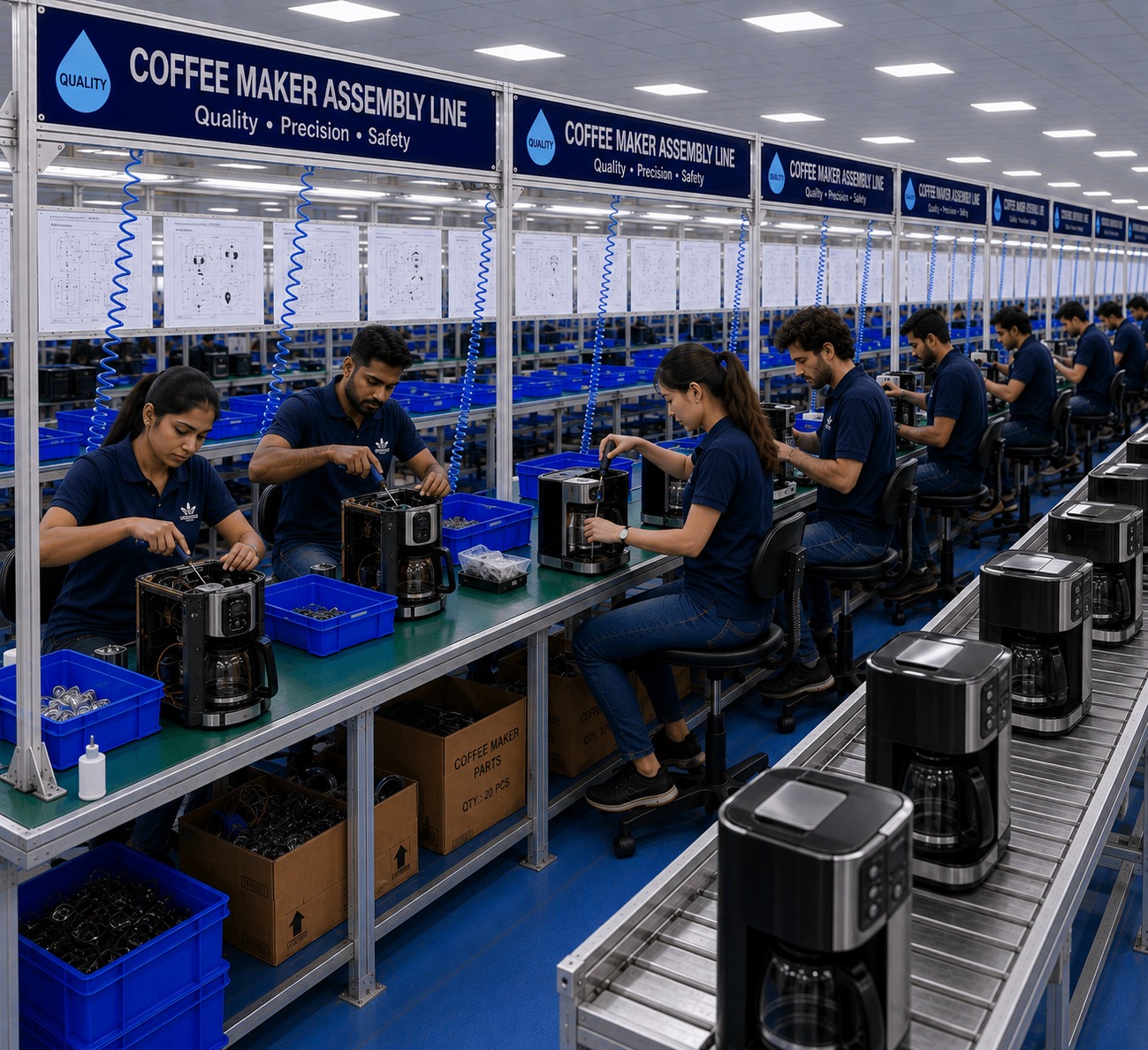 Coffee Maker Assembling Service